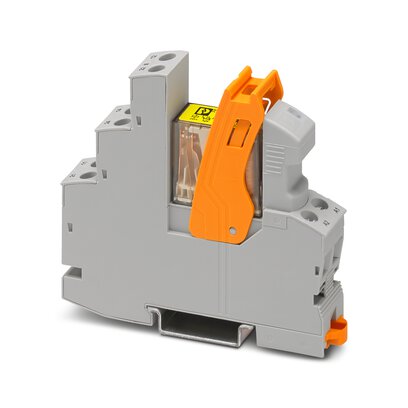 Phoenix Contact Interface Relay and Base; RIF-1-RSC-LDP-24DC/2X21/FG; Universal; 6A; DPDT - Force Guided; 24VDC; DIN Rail Mount; Screw Connection